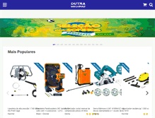 Tablet Screenshot of dutramaquinas.com.br